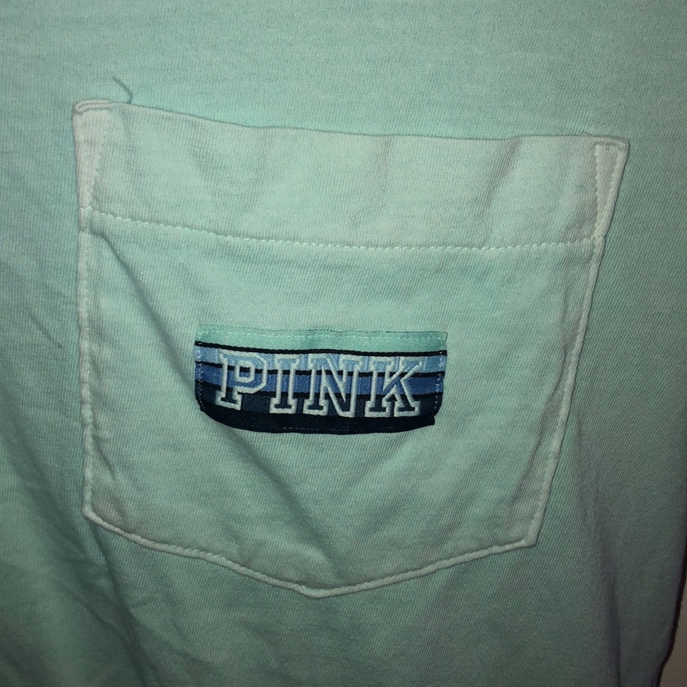 Pink by Victoria’s Secret shirt sleeve v-neck - Picture 4 of 4